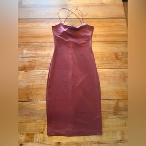 Dynamite Bodycon Cross-Strap Dress